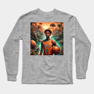 A basketball player animation Long Sleeve T-Shirt